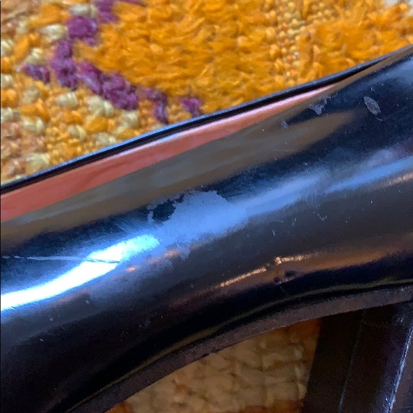 Square toe black pump - Picture 4 of 6